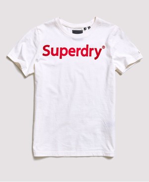 Superdry Flock Női Pólók Fehér | XHZNY6052